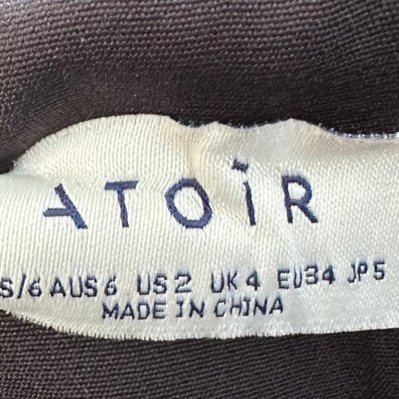 REVOLVE Atoir NWT Black Gold Tiffany Mini Dress Size 2 XS Luxury Birthday Unique - Picture 4 of 15